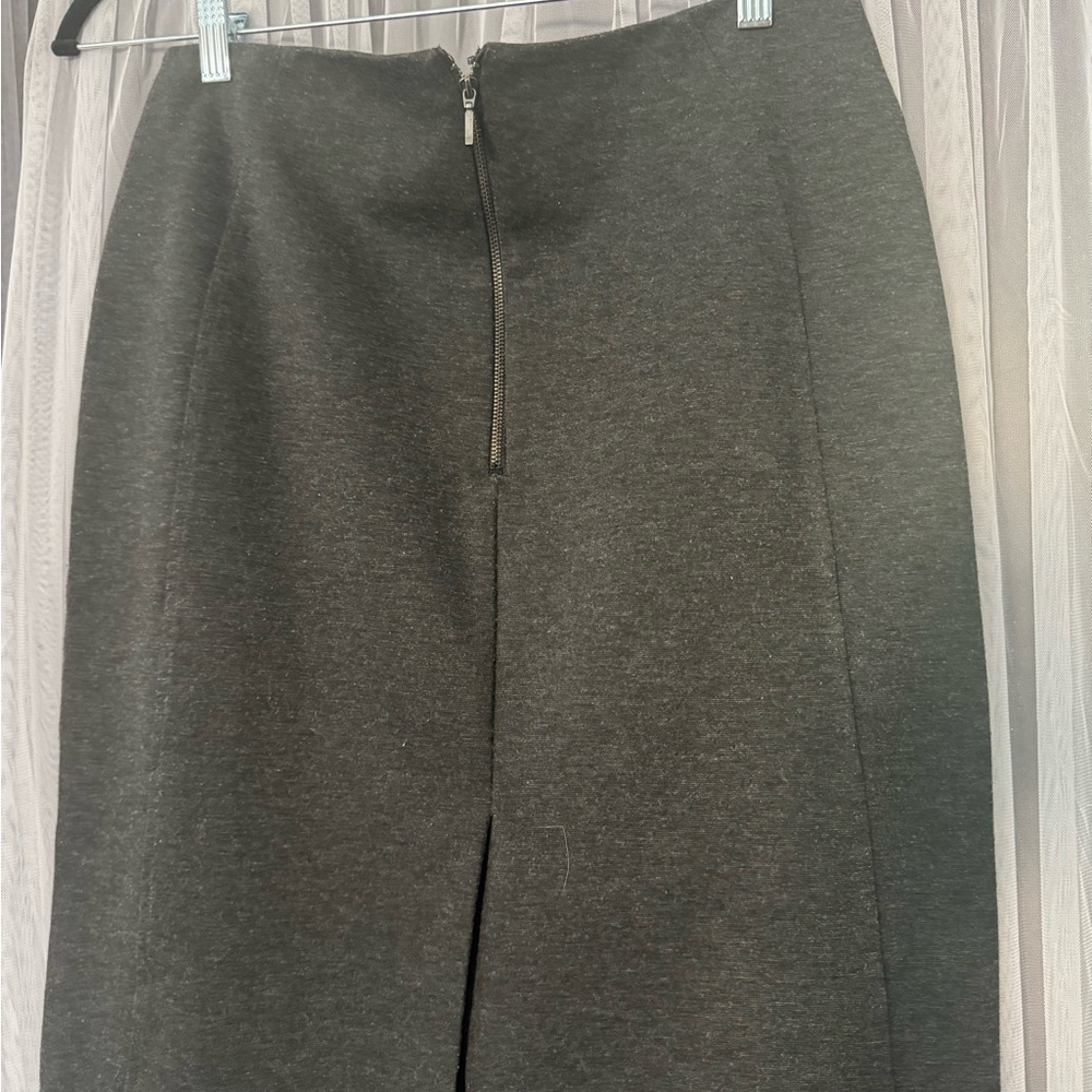 New York & Company Dark Gray Pencil Skirt